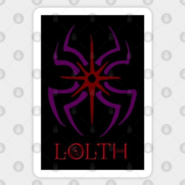 Symbol of Lolth DnD Goddess of Darkness and Drows. Baldurs gate 3. Magnet by MaxDeSanje 